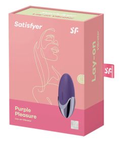 Satisfyer Layons Purple Pleasure 15-Function Rechargebale Silicone Stimulator