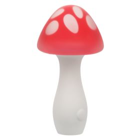 Naughty Bits Muff Shroom Playful Massager - Red