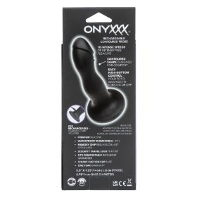 Onyxxx Rechargeable Contoured Probe - Black
