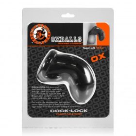 Cock Lock Chastity Sheath Atomic Jock - Black