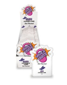 Smack Tarts Lube 3ml Pouch Display 36pc - Sour Grape