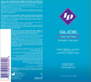 ID Glide Water Based Lubricant 4 Oz Travel Tube