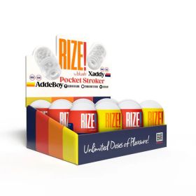 Rize - the Pill Mini Stroker - 12 Pack Display
