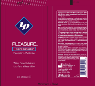 I-D 2oz Travel Tube Pleasure