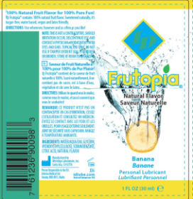 ID Frutopia Natural Flavor Banana 1 Oz