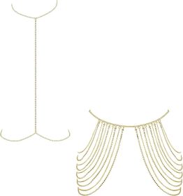 Rhinestone Body Chain Bra Crystal Bikini Body Bling Bra Chain Sexy Bikini Nightclub Body Chain Accessories for Women (default: default)